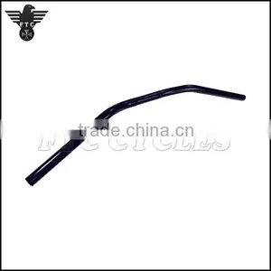 Gloss Black Heavy Duty 7/8'' Handlebar for Cruiser Cafe Racer Bike thumbnail-2