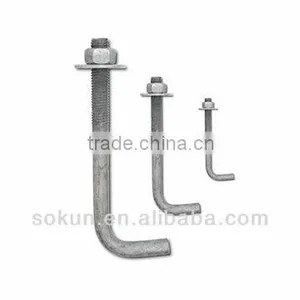 Foundation Anchor Bolts Hot Dip Galvanized thumbnail-1