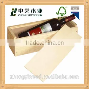 Trade Assurance Hot Sale High Quality Customized Wooden Wine Box Made in China thumbnail-2
