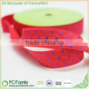 Custom Print Fold Over Elastic Fabric thumbnail-4