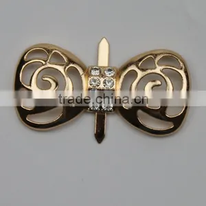 Gold Spring Clip for Heels Shoes Cable Clip and Binder Clip for Women Wedding Shoes thumbnail-1