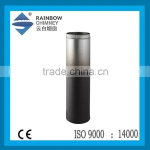 CE Stainless Steel Single Wall Chimney Flue Pipe Stove Pipe Fireplace Flue Kit thumbnail-3