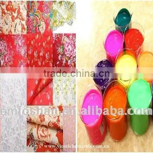 Factory Supply High Tinting Power Fluorescent Orange Yellow Pigment for Textile Printing 8005 thumbnail-1