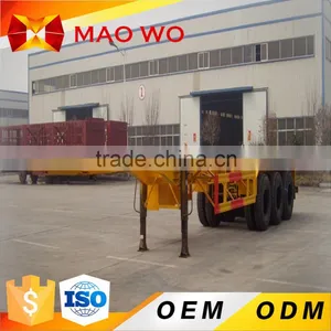 2016 Hot Skeleton Semi Trailer Used Container Chassis Sale Quality Choice thumbnail-4