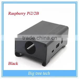 Hot Sale Raspberry pi 3/Raspberry Pi 2 / 2B Raspberry Pi B + Alu-case Metal Aluminum Case D606 thumbnail-1
