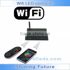12V 2.4G LED Wireless Rainbow Touch RGB LED Controller thumbnail-1