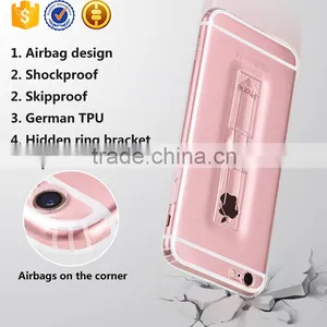 Soft and Super Thin Airbag Phone Case for Iphone 6 ,TPU Skidproof/shockproof Phone Case With Hidden Holder/AIRBAG PROTECTION thumbnail-1