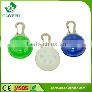 Round Shape Promotional Gifts Plastic Keychain Led Flashlight Wholesale thumbnail-2