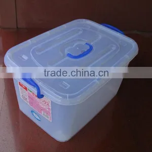 50L Plastic Storage Container Storage Box With Wheels thumbnail-1
