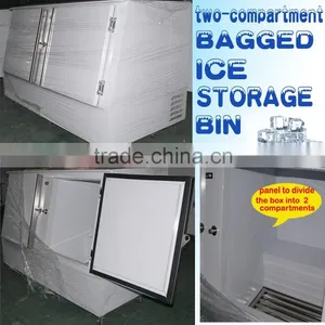 Bagged Ice Storage Bin of Double Compartment Design VT400 thumbnail-1