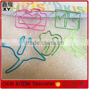 Unique Fancy Custom Shapes Metal Paper Clips for Promotion thumbnail-3