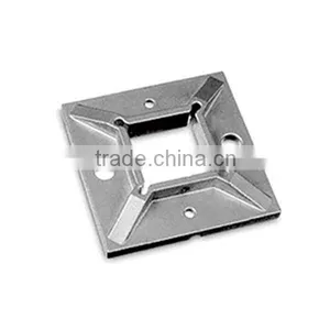 Top Quality Stainless Steel 316 Handrail Fittings Flange Base Plate thumbnail-6