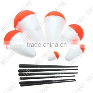Polystyrene Red White Fishing Floats Fishing Accessory With Sticks thumbnail-3