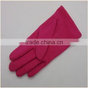 China Supplier Pink Wool Gloves Cashmere Gloves thumbnail-4