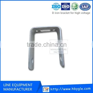 HDG Cross Arm Clevis Used for Electric Power Line Fitting / Hot Dip Galvanized Clevis D Iron Bracket thumbnail-1