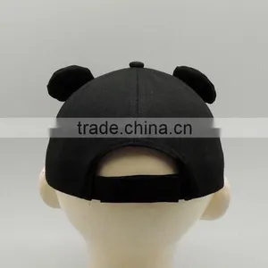 Soft 100% Cotton Lovely Doggy Animal Kids Caps thumbnail-3