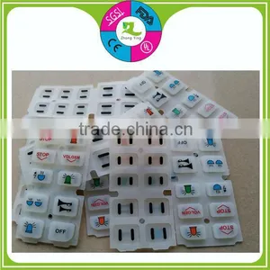 Custom Waterproof Electric Keypad Silicone Keypad Button Rubber Keypad thumbnail-1