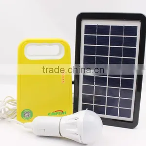 High Quality Yellow Solar Home Battery Backup Power System thumbnail-1