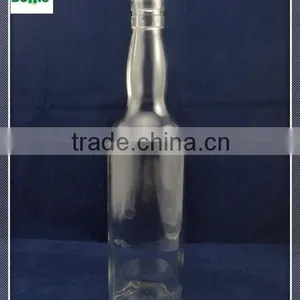 High Clear Glass Bottle, Wine Glass Bottle, Drinks Bottle thumbnail-1