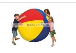 Promotional Eco Friendly Phthalate Free Giant Inflatable 6 Panel Beach Ball/ Water Ball/ Water Sport Bounce Ball thumbnail-1