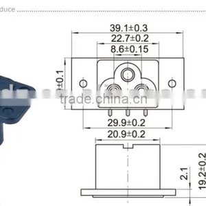 Power Plug Socket AS-15B,DC Male Connector,DC Plug Female Connector thumbnail-3