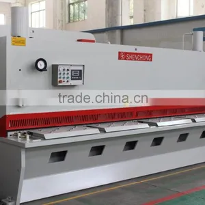 QC11Y-16X4000 Depth Throat Cisailles Guillotine Hydraulique With Carrier Rollers thumbnail-5