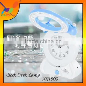 High Quality 2016 Wholesale LED Desk Lamp With Alarm Clock Modern Bedroom/Living Room LED Night Light With Clock thumbnail-3