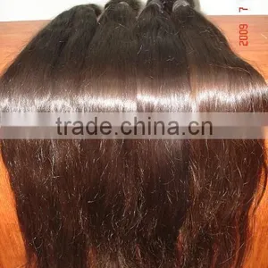 Human Hair / Virgin Remy Human Hair-natural Brown Color thumbnail-1