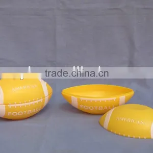 Colorful American Football Shaped Bowl thumbnail-1