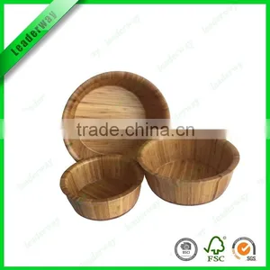 Good Quality Bamboo Salad and Fruit Bowl thumbnail-3