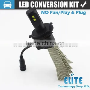12v-24v Auto Fanless 6000LM h4 Car Led Headlight on Hot Sell thumbnail-1