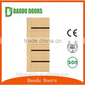 Modern New Designs Mahogany Melamine Door Skin Mdf Door Skin thumbnail-6
