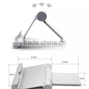 2 in 1 Universal Tablet Aluminum Metal Stand Holder for Ipad and Mobile Phone thumbnail-2