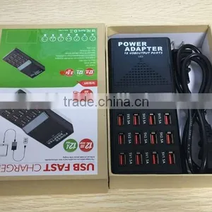 Hot New Products for 2015 Multi USB Charger 12 Port Charging Station for Mobile Phone thumbnail-6