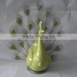 Decorative Ceramic Peacock thumbnail-1