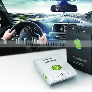 SunVisor RE6 Bluetooth Car Kit Handsfree Speakerphone Car Speaker Kit With Car Charger thumbnail-1