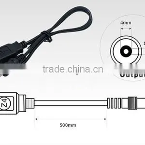 USB to DC Power Cable thumbnail-1