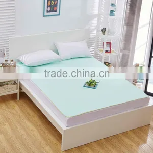 Apple Green Waterproof Queen Size Age Group Cotton Sheet thumbnail-1