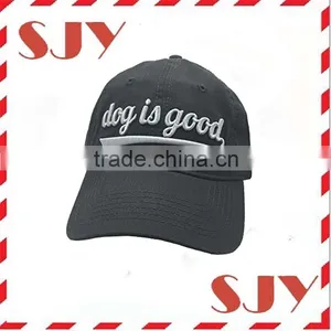 Wholesale 3D Embroidery 6 Panel Low Profile Signature Baseball Cap thumbnail-1