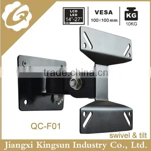 Up to 27'' Inch Plasma Tilting Tv Wall Mounts Holder Hold up to 10kg LCD LED Tv thumbnail-1