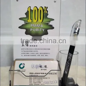 Clear Acrylic Display Card Stand Holder thumbnail-1