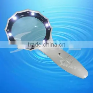 CY-048 4X75mm 6 LED Handheld Magnifying Glass thumbnail-1