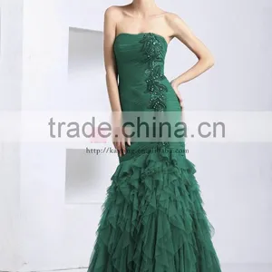 New Arrive Off Shoulder Lace Up Layer Fishtail Cheap Homecoming Dresses thumbnail-2