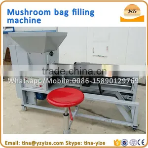 Growing Mushrooms Bag / Edible Fungus Sack Filling / Fungus Packing Machine thumbnail-3