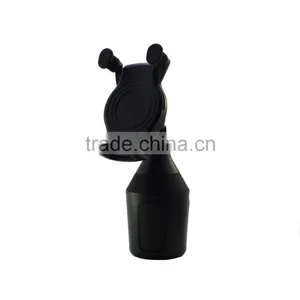 Universal Adjustable Car Cup Mount Holder With X Grip Cradle for Mobile Phone Tablet thumbnail-1