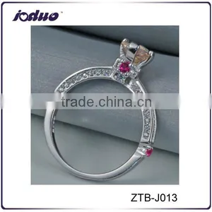 Single Stone Elegant 925 Silver Ring Wholesale for Engagement thumbnail-1