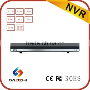 720P NVR 4CH Onvif P2P HDMI POE Network Video Recorder thumbnail-1