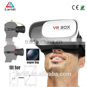 Head Mount Plastic VR BOX 2.0 Version VR Virtual Reality Google Cardboard 3d Glass Tile Game Movie for 3.5" - 6.0" Smart Phone thumbnail-6