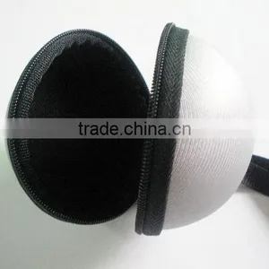 GC- Silver Color PU Leather Covering Ball Shape EVA Mould Case thumbnail-1