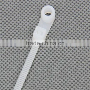 10 Years Exporter Nylon 66 Black & White 50Lbs Mountable Head Cable Tie thumbnail-2